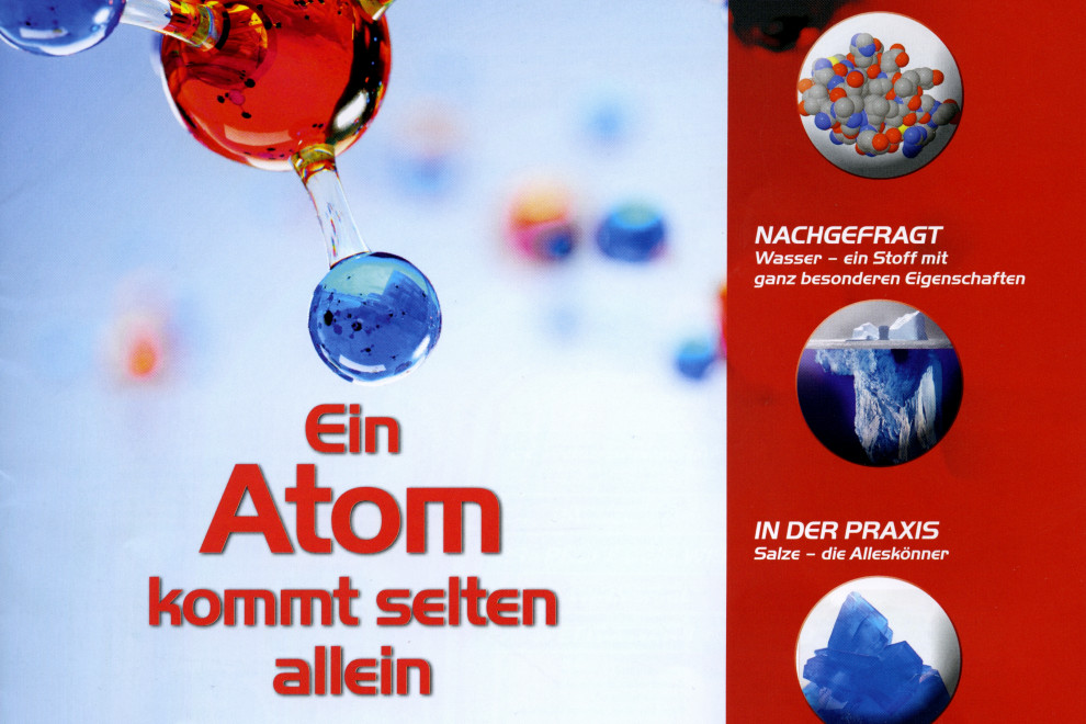 molecool - neue Ausgabe: Ein Atom kommt selten allein