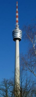 TV tower in the South of Stuttgart