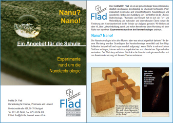 Nanotechnologie - Faltblatt im PDF-Format