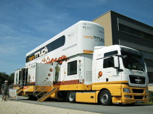 Mit dem nanoTruck in Stuttgart Nanotechnologie live erleben