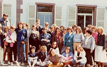 Schüleraustausch mit Straßburg 1985