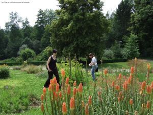 Exkursion im Botanischen Garten der Universität Hohenheim