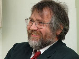 Prof. Dr. Peter Schwerdtfeger bei den Stuttgarter Chemietagen 2007 im Institut Dr. Flad