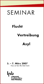 Flyer zum Schülerseminar