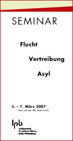 Flyer zum Schülerseminar