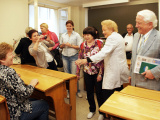 Lehrer-Delegation aus der russischen Republik Baschkortostan zu Besuch im Institut Dr. Flad
