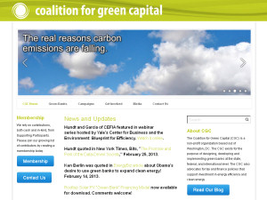 The Coalition for Green Capital - A Pioneer in Growing America's Green Economy