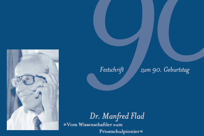 Dr. Manfred Flad - Festschrift zum 90. Geburtstag