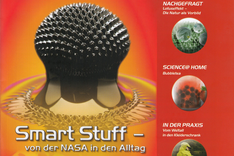 molecool - neue Ausgabe: Smart Stuff, von der NASA in den Alltag