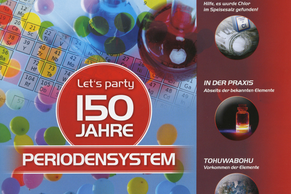 molecool - neue Ausgabe: 150 Jahre Periodensystem