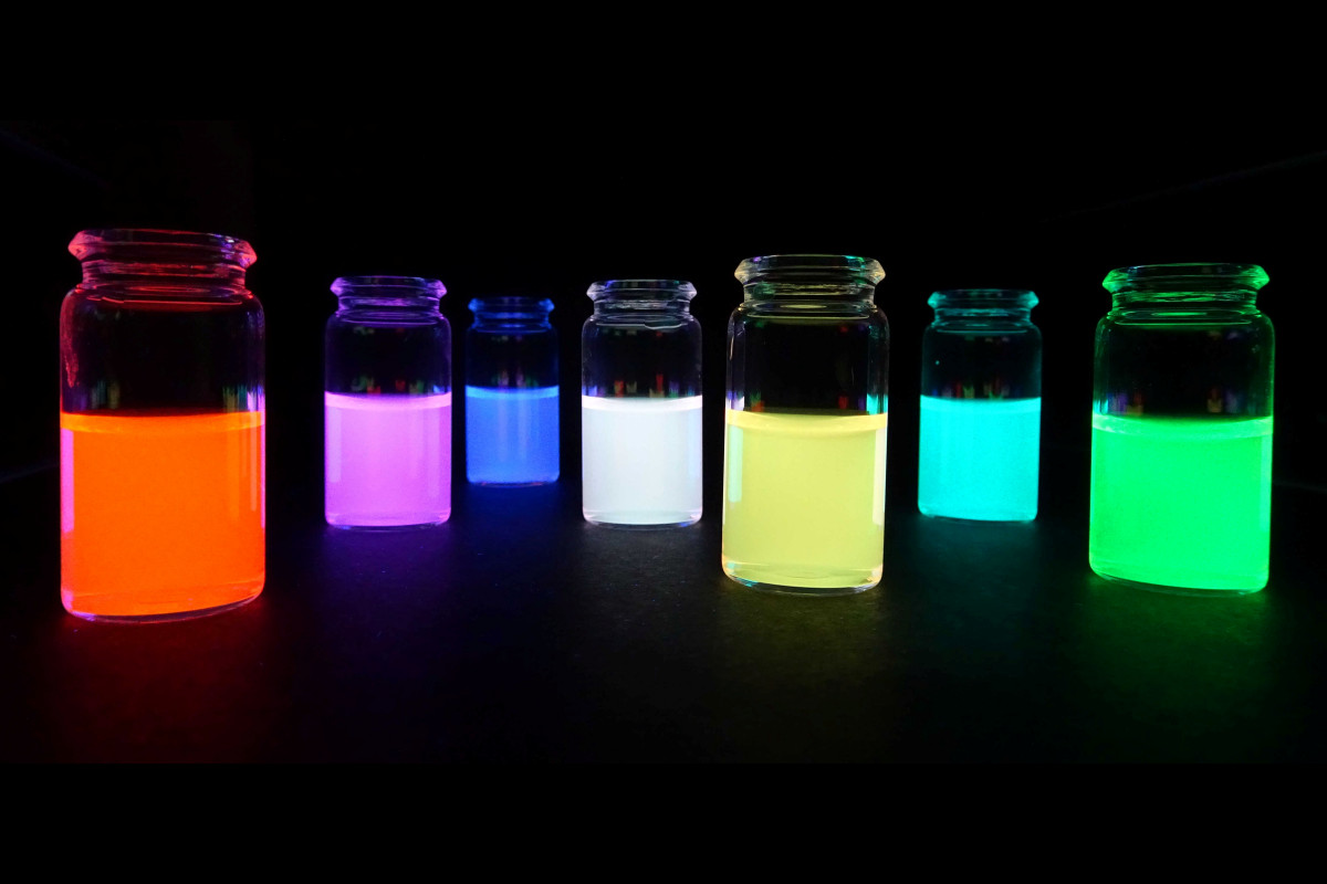 Prof. Dr. Matthias Ducci: Additive Farbmischung mit Fluoreszenzfarbstoffen | © Prof. Dr. Matthias Ducci