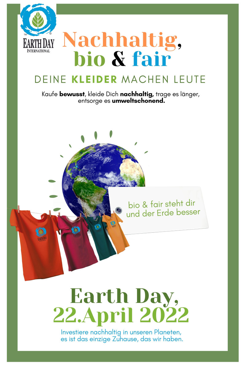 Earth Day 2022 am 22. April