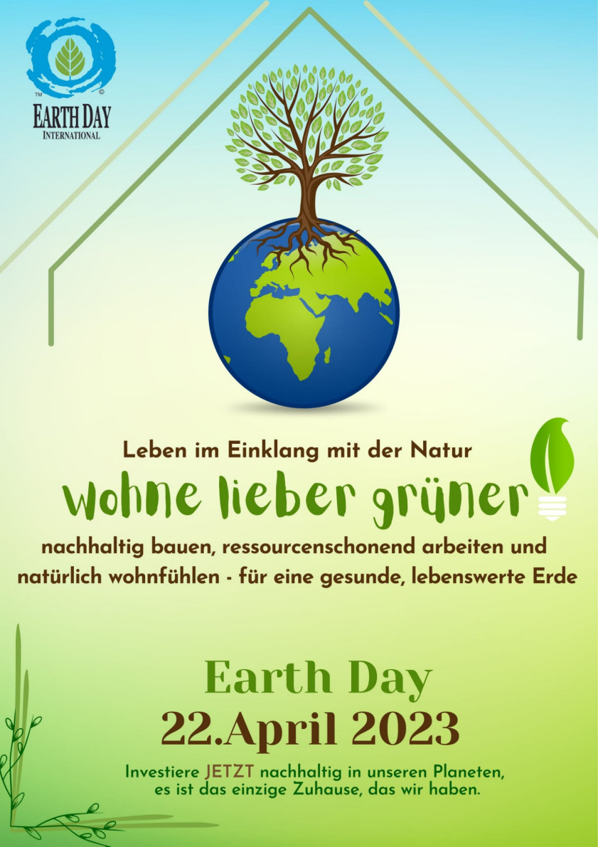 Earth Day 2023: Wohne lieber grüner