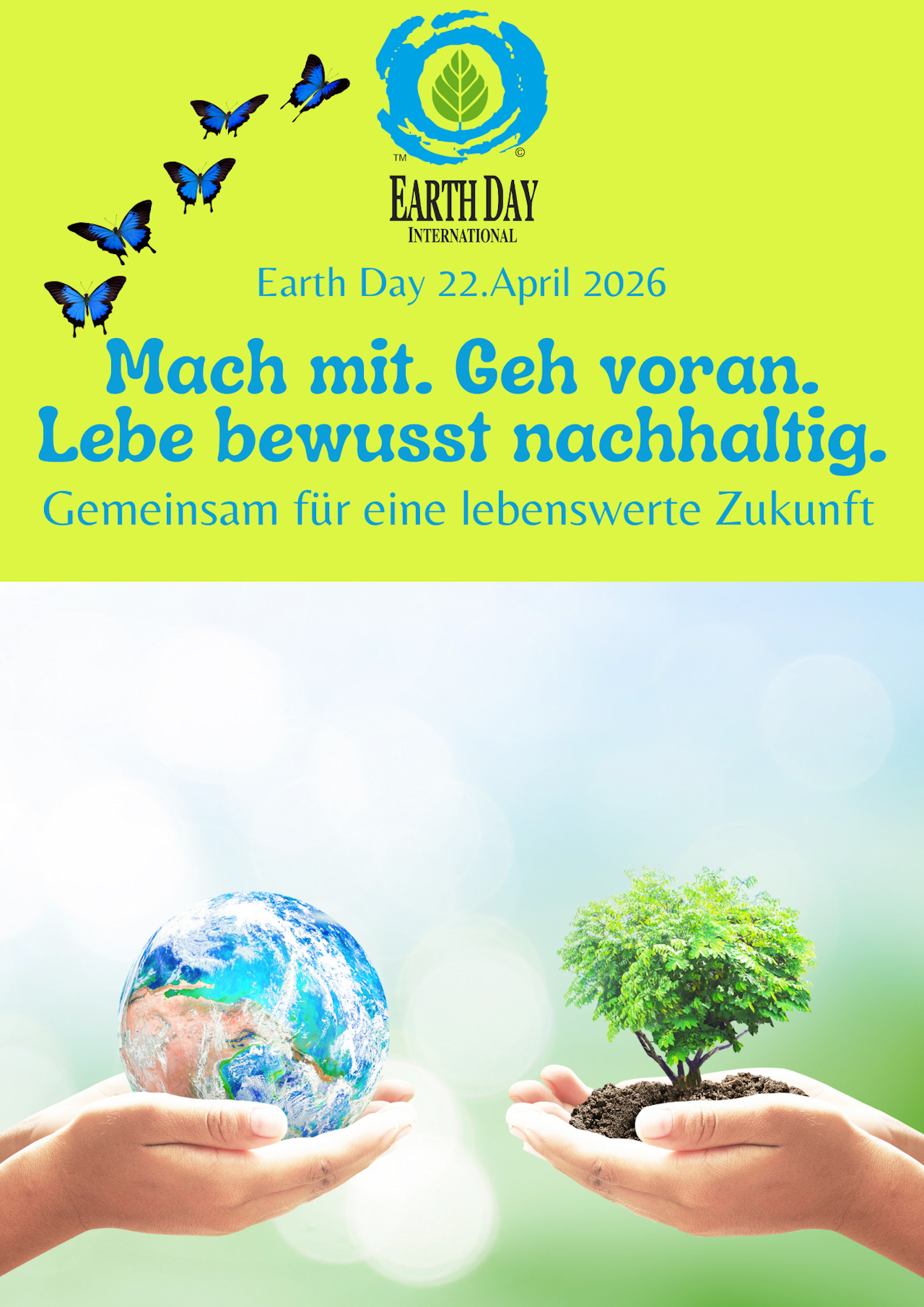 Earth Day 2026 am 22. April