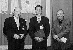 v.l.n.r.: Prof. Dr. Gerd Meyer, Arnim Lühken, Prof. Dr. Hans-J. Altenbach
