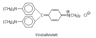 Struktur des Moleküls
