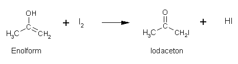 Iodierung von Carbonylverbindungen